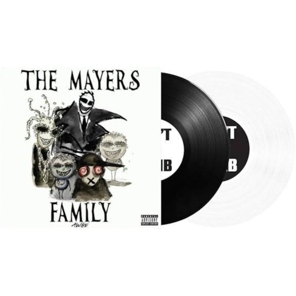 ASAP Rocky Don't Be Dumb The Mayers Family Signed 2 LP Vinyl Tim Burton Record
